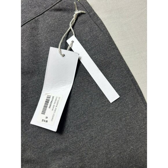 SOFT SURROUNDINGS Ponte Pull On legging Pants 3X Gray Heather NWT - Picture 6 of 12